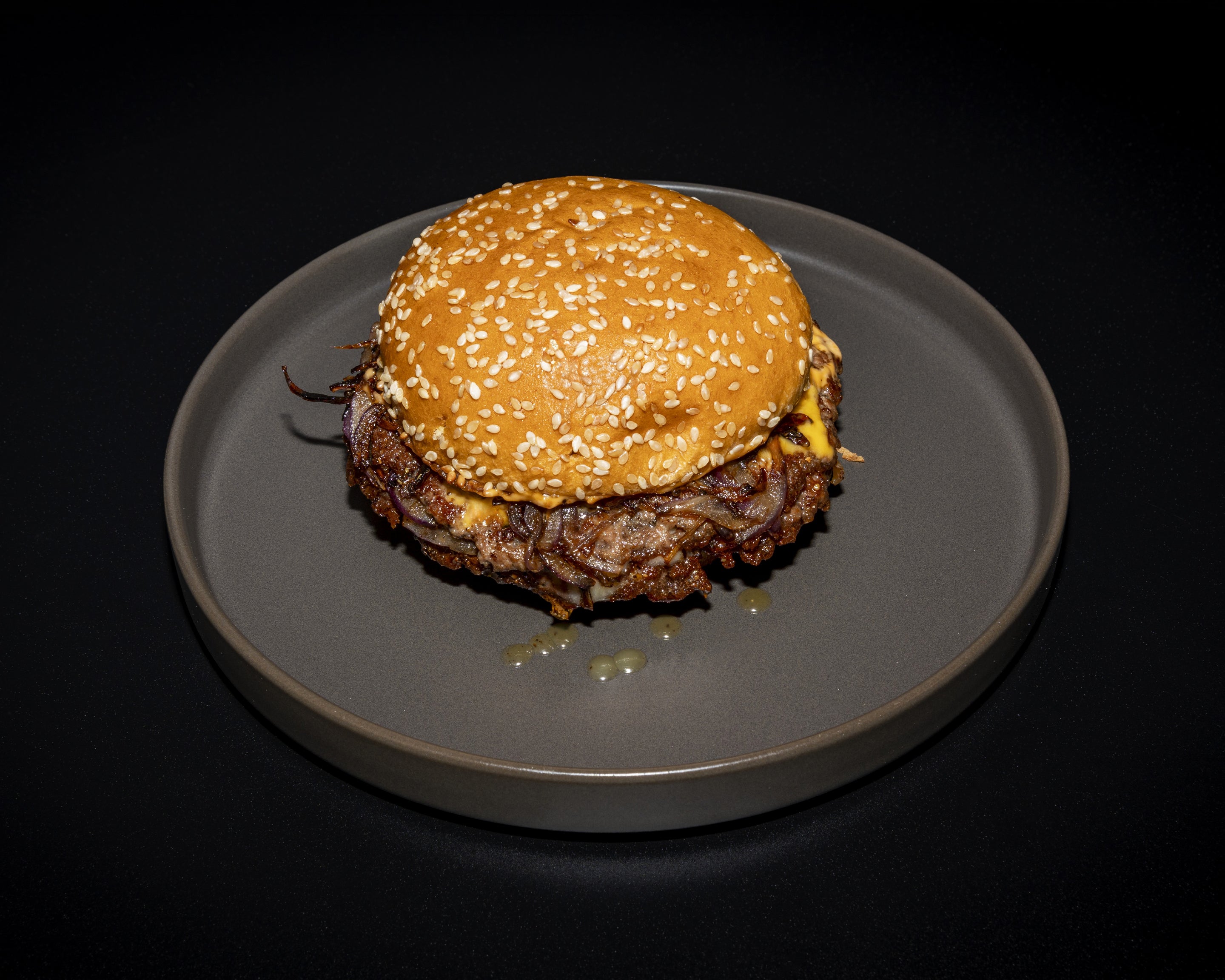Fried Onion Burger
